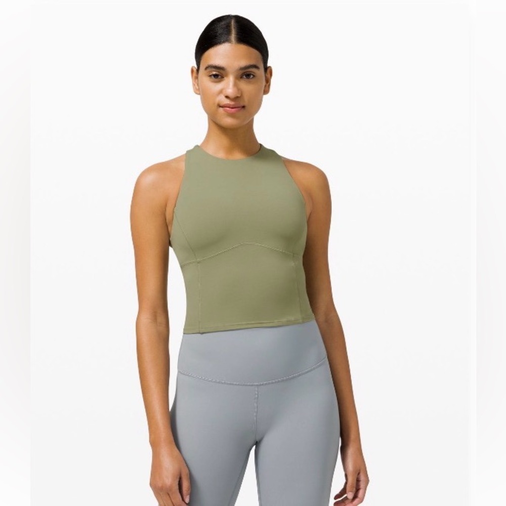 Key to Balance Yoga Tank Top Rosemary Green